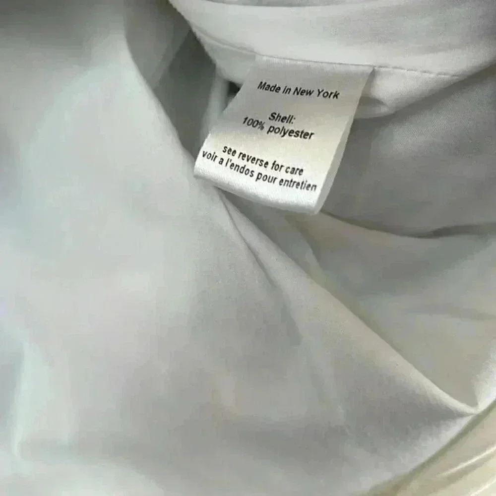 NWOT CAROLINE CONSTAS HELENA PRINTED LACE TIERED DRESS  medium made New York - Picture 8 of 9